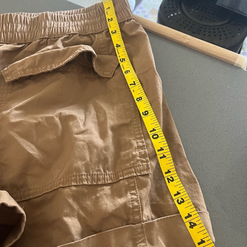 EUC Abercrombie Utility Cargo Shorts, 100% Cotton, Brown, XL - Picture 8 of 8